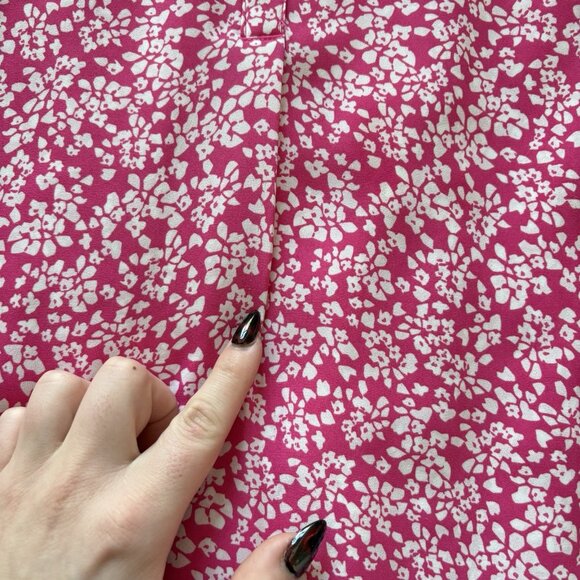 Vintage 90s Candies Sleeveless Tank Top Womens Size Small Pink White Floral Y2K - Picture 6 of 9